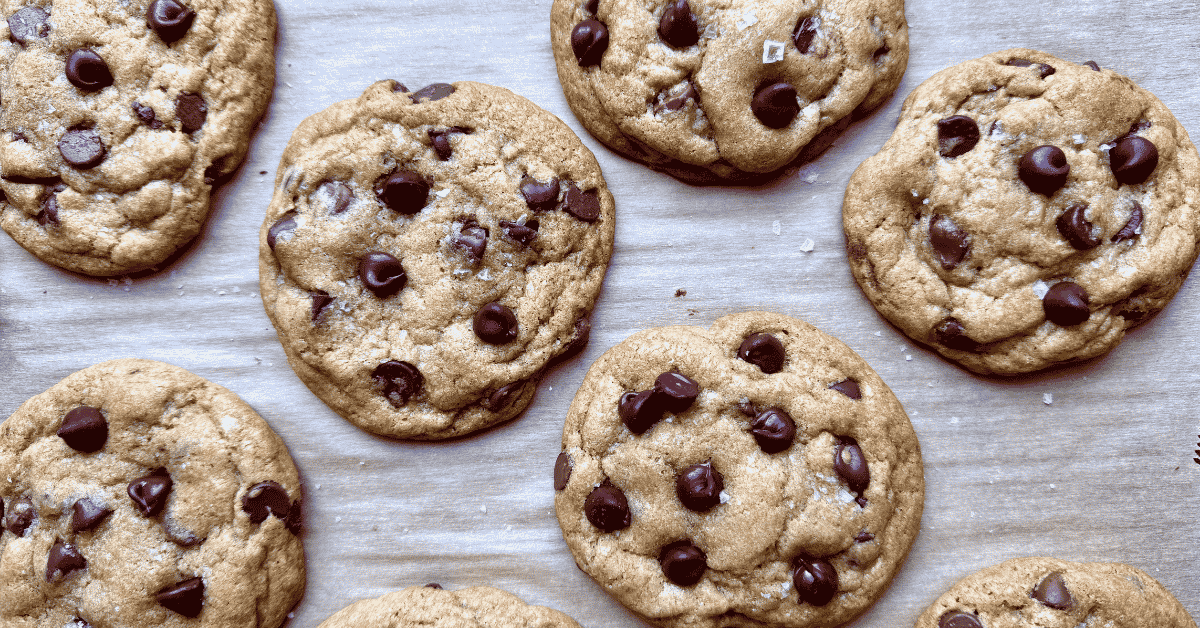 The Best Sourdough Discard Chocolate Chip Cookies (Brown Butter)
