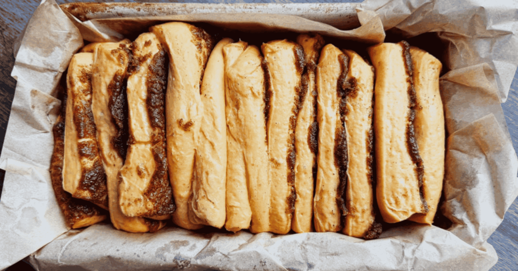 Same-Day Sourdough Pumpkin Pull-Apart Cinnamon Loaf